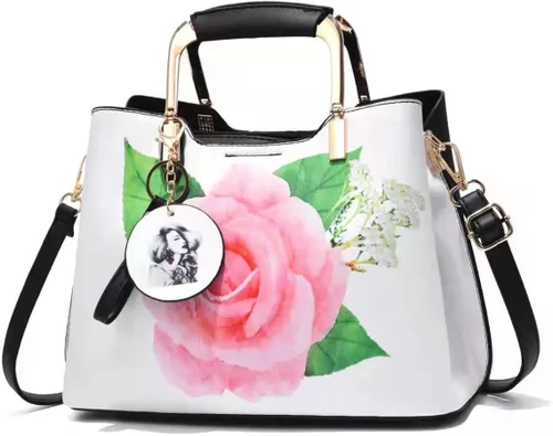 Vista 7 de Nevenka Monederos y bolsos para mujer con asa superior, bolsos de hombro de cuero para mujer