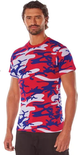 Vista 21 de Rothco Camo T-Shirt Uniforme de combate del desierto de 6