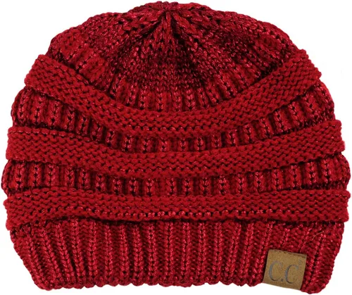 Vista 663 de C.C Trendy Warm Chunky Soft Stretch Cable Knit Beanie