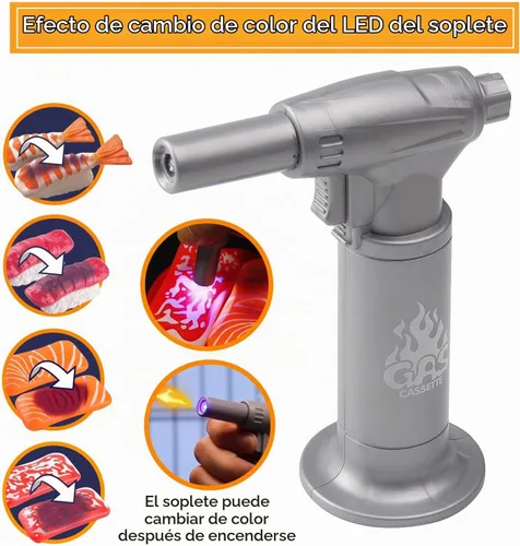 Vista 5 de Funpynani - Juego de comida de simulación para cortar sushi, 34 piezas, juguetes de alimentos de simulación con luz LED que cambia