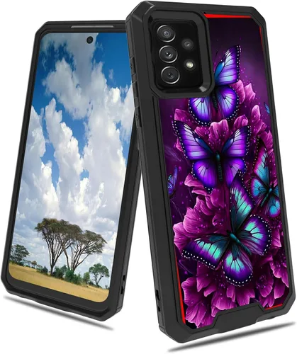 Vista 80 de Funda para Samsung S23 FE Funda Galaxy S23 FE 2 en 1 PC duro de doble capa TPU suave a prueba de golpes Funda protectora para Samsung Galaxy S23 FE