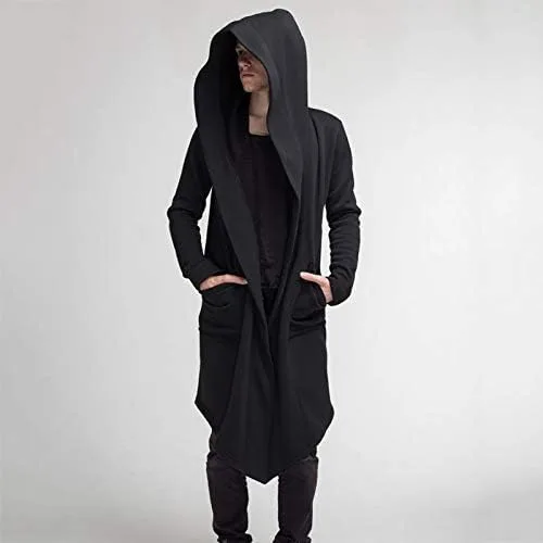 Vista 3 de FUGITIVE TREND Suéter de gabardina ligera, 100% algodón, tela ligera, hecha en México, Gris