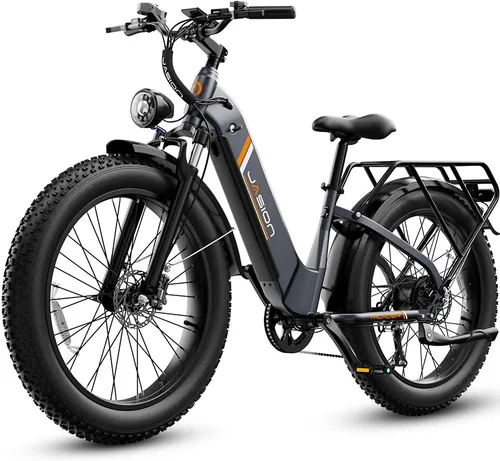 Vista 12 de Jasion Bicicleta eléctrica Thunder/PRO/ST, 2000 W/1800 W Peak Ebikes para adultos, neumático de grasa de 26 pulgadas, mejor bicicleta eléctrica