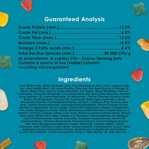 Vista 9 de Alimento para hámster, Kaytee Forti dieta pro salud, Púrpura