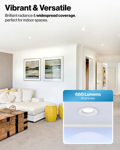 Vista 7 de Sunco 4 pulgadas retrofit LED empotrable puede luces, 5CCT, 11W = 40W