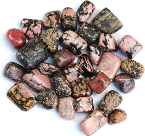 Vista 43 de Jet Amazonite - Piedra rodada de 3.53 oz aprox. de 0.75 a 1 pulgada con bolsa de terciopelo (Amazonita)