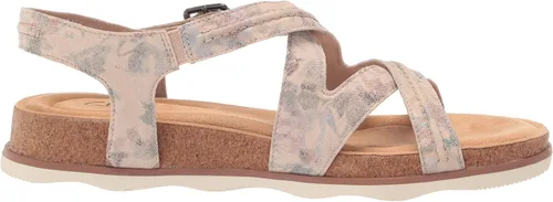 Vista 6 de Clarks Sandalias planas Brynn Ave para mujer, Beige