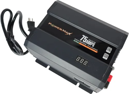 Vista 10 de PowerMax 35 Amp Convertidor de energía para RV Cargador de batería inteligente de 4 etapas de 12V 110V AC a 12V DC Salida ajustable