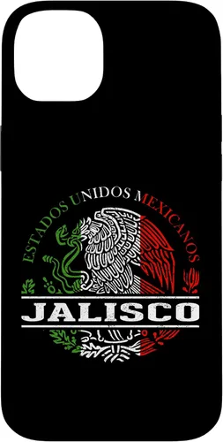 Vista 15 de Funda para iPhone 16 Jalisco Bandera Mexicana Bandera Mexicana