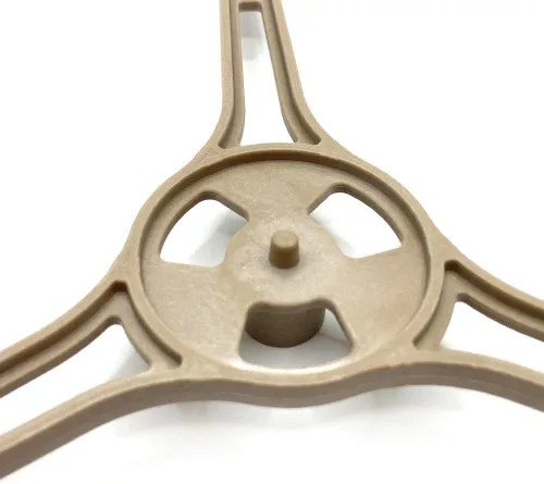 Vista 6 de WB06X10633 Conjunto de anillo giratorio de microondas para microondas GE, soporte de bandeja de vidrio giratorio de microondas, reemplaza 1166452