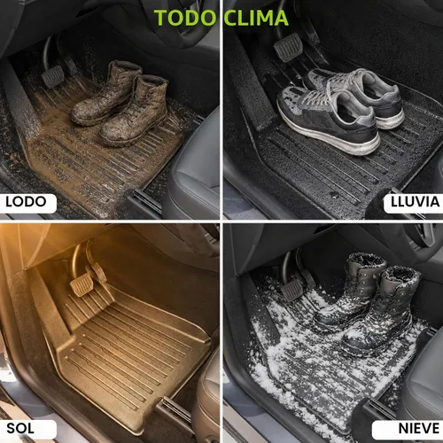 Vista 8 de Floor Mats for 2025 2026 Tesla Model Y Juniper Accessories