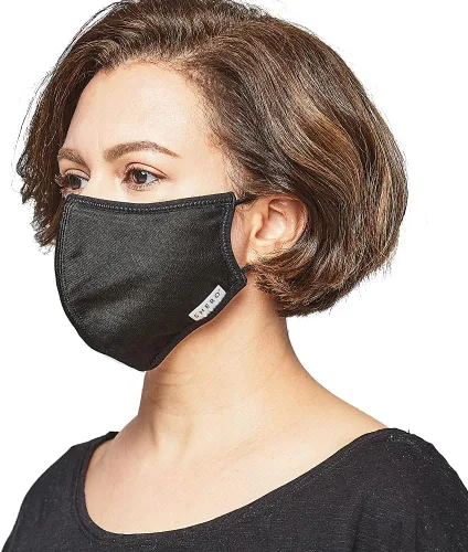 Vista 2 de Shero Reusable Copper Infused Face Mask With Nose Wire, Washable, Breathable and Adjustable