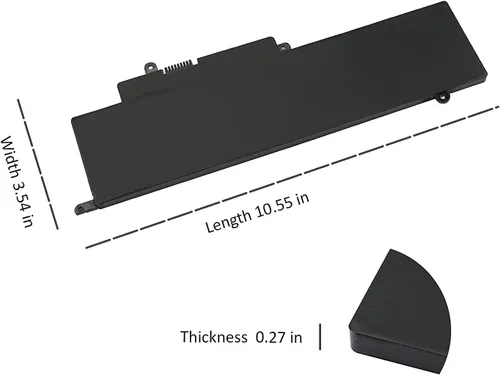 Vista 4 de GK5KY - Batería para portátil Dell Inspiron 11 3000 3147 3148 Inspiron 13 7347 7348 7352 Series P20T 04K8YH 92NCT 092NCT 4K8YH (11,1 V 43 Wh)