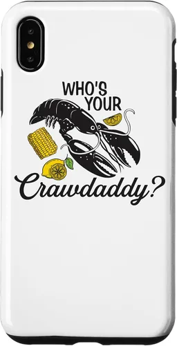 Vista 7 de iPhone 14 Who's Your Crawdaddy, Lobster Crawfish, CrawDad, Seafood Case