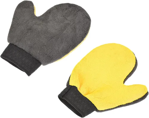 Vista 6 de M METERXITY Manopla de limpieza - Guantes de microfibra para lavar platos, ropa y persianas, aplicar a la limpieza de la casa