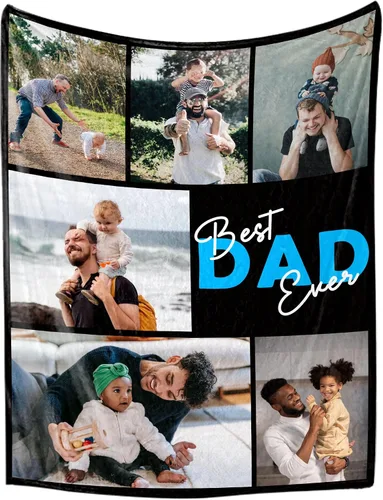 Vista 9 de Manta personalizada con foto, manta personalizada con imagen, regalos personalizados para pareja, mamá, papá, novia, novio, amigo, cumpleaños