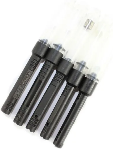 Vista 2 de Jinhao - Convertidor de tinta de lujo para pluma estilográfica, 5 unidades, estilo push-in