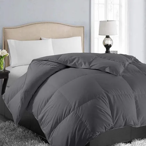 Vista 5 de 1 edredón reversible para todas las estaciones, acolchado alternativo, tamaño individual XL (68 x 90 pulgadas) con pestañas en las esquinas