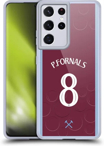 Vista 88 de Head Case Designs Officially Licensed West Ham United FC James Ward-Prowse 2023/24 Players Home Kit Gel Case [Military Grade Protection] Compatible