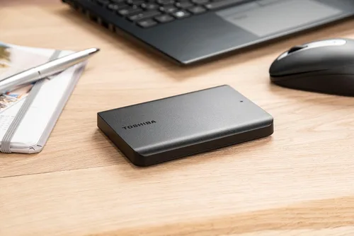 Vista 8 de Toshiba Canvio Basics HDTB510XK3AA - Disco duro externo portátil de 1 TB USB 3.0, color negro