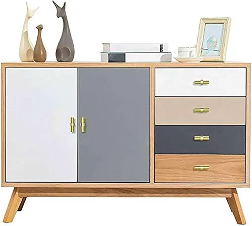 Vista 6 de Modket Paquete de 1 manija estilo barra europea de oro cepillado para gabinete de acero inoxidable 304 de 2 pulgadas