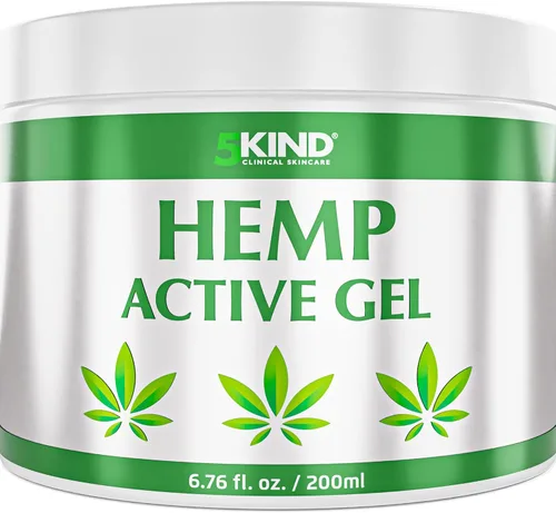 Vista 12 de 5kind Crema de cáñamo extra fuerte, 3.4 onzas líquidas, máxima fuerza, crema tópica natural, masaje muscular para espalda baja, articulaciones