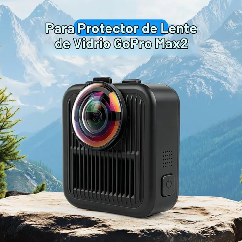 Vista 2 de Protectores de lente para Go Pro MAX2 vidrio templado óptico 2