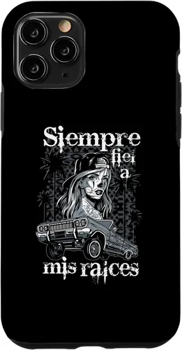 Vista 29 de iPhone 16 Chicana Style Lowrider Ropa Mujeres Mexicano-Americana Latina Case