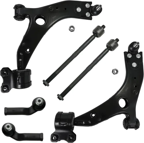 Vista 73 de Detroit Axle - Kit de brazos de control delantero para Chevy Silverado 1500 GMC Sierra 1500 GMC Sierra 1500 Avalanche Yukon Tahoe Escalade ESV EXT
