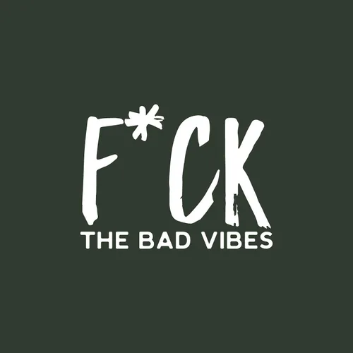 Vista 4 de F*ck The Bad Vibes - Calcomanía de vinilo para pared, 16.5 x 22 pulgadas, motivadora, positiva, sarcástica, para adultos, para oficina, cafetería