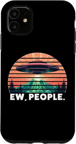 Vista 5 de iPhone 14 Ew People UFO Believer Divulgación de UAP Caso divertido de extraterrestres existen