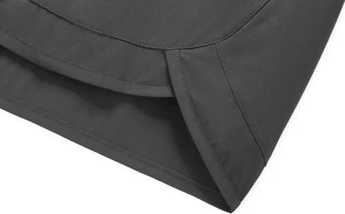 Vista 5 de Tough Mode - Pantalones cortos para mujer, ligeros, con forro de malla, 3 pulgadas, bolsillo con cremallera, para hacer ejercicio, correr