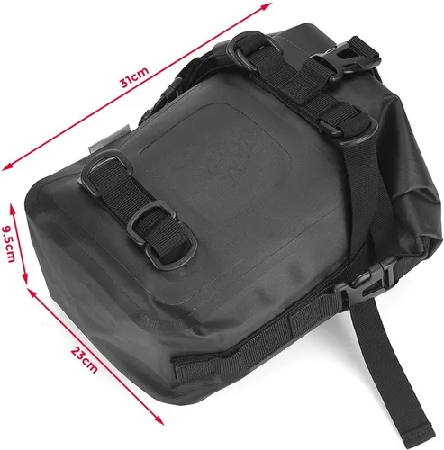 Vista 2 de Accesorios de bolsa para Y&AMAHA TRACER 900 MT09 MT10 FZ07 FZ09 Motocicleta Bolsa de cola Bolsas de asiento trasero