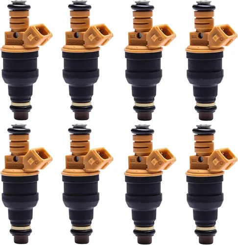 Vista 8 de 8 inyectores de combustible Motor de 4.8L 5.3L 6.0L Compatible con 99-07 más Reemplazar # 25317628