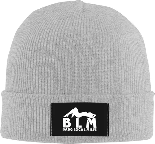 Vista 3 de TEEMAD BLM Bang Local Milfs - Gorro de punto cálido para hombre y mujer