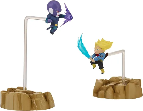 Vista 4 de Dragon Ball Super – Dragon Stars Nano Super Saiyan Future Trunks vs. Hit Figure 2-Pack