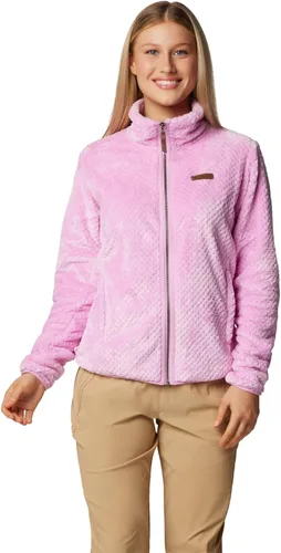 Vista 39 de Columbia - Chaqueta de sherpa Fire Side II con cremallera completa para mujer Alpenglow