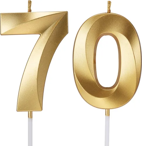 Vista 6 de Decoración para tarta de cumpleaños con número 1/2, medio año, 6 meses