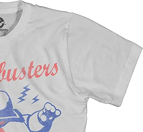 Vista 6 de Ghostbusters Mens Stay Puft Shirt Stay Puft Logo Tee Shirt Graphic T-Shirt