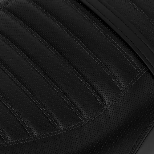 Vista 3 de TCT-MOTORPARTS Asiento de pasajero de una pieza para Kawasaki Z900RS ZR900 2018-2024 (negro)