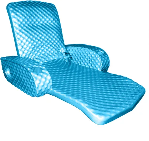 Vista 9 de TRC Recreation Super Soft Adjustable Pool Recliner Float Portable Comfortable Chair Lounger with Cup Holders for Swimming Pool Essentials