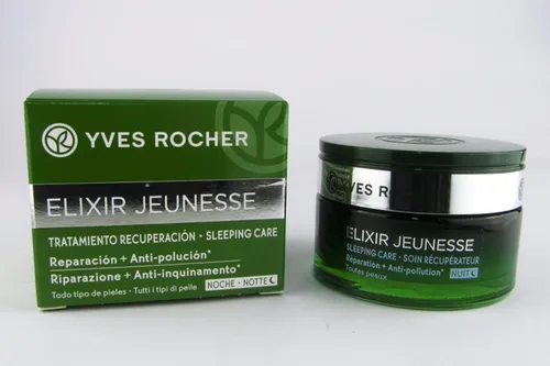 Vista 3 de Yves Rocher Elixir Jeunesse Sleeping Care - Reparación + Anticontaminación - Todo tipo de pieles