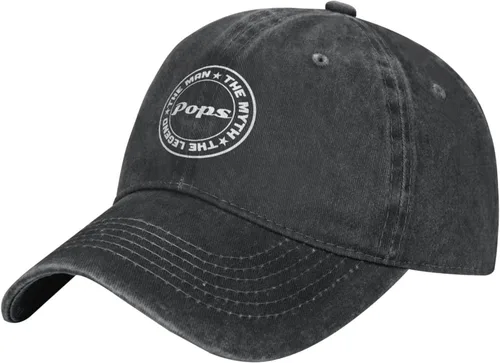 Vista 2 de Zuriohalk Pops The Man The Myth The Legend Hat Women Baseball Hats Adjustable Caps