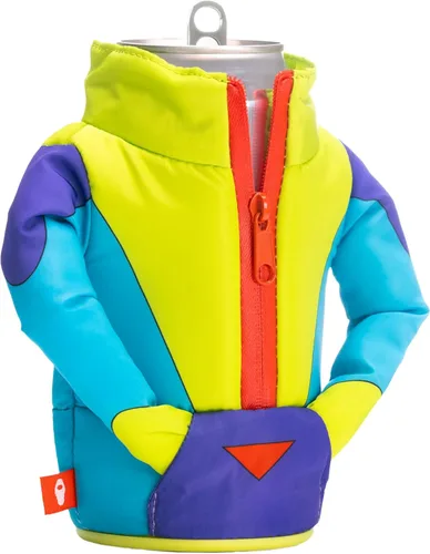 Vista 2 de Puffin - Chaqueta de esquí The Miller - Enfriador de botellas y latas altas aislado I Aislante de botellas de cerveza y latas de refrescos, mantiene
