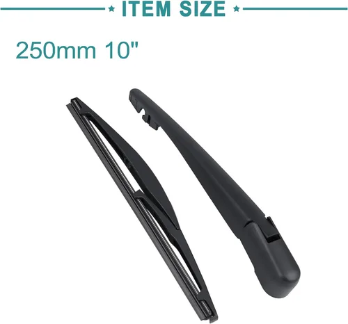 Vista 3 de ACROPIX Conjunto de brazo de limpiaparabrisas de ventana trasera de 9.843 in de 10 pulgadas para Mitsubishi Outlander 2010-2014 2016-2018, 2 piezas