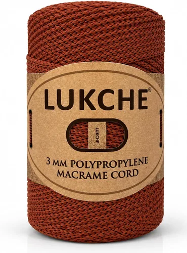 Vista 15 de Cuerda de macramé premium de poliéster de 3 mm (134.44 metros), (250 g) 100% cuerda de macramé de polipropileno, hilo de crochet de macramé colorido