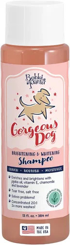 Vista 12 de Bobbi Panter Moisture & Shine - Champú para perros con aceite de argán, manzanilla y menta, fórmula natural nutritiva profunda para un pelaje suave