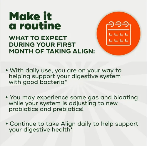 Vista 8 de Align Gomitas probióticas y probióticas para salud digestiva con sabor a frutas, 50