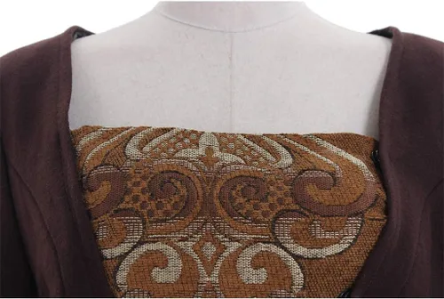 Vista 5 de Vestido de cosplay de Claire Fraser de las Tierras Altas escocesas para mujer de Outlander