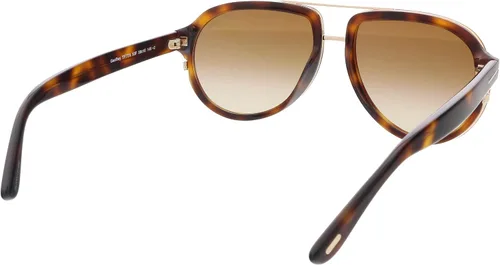 Vista 5 de Tom Ford - FT0779 Blonde HavanaBrown Gradient Aviator Hombres Gafas de sol - 5.512in